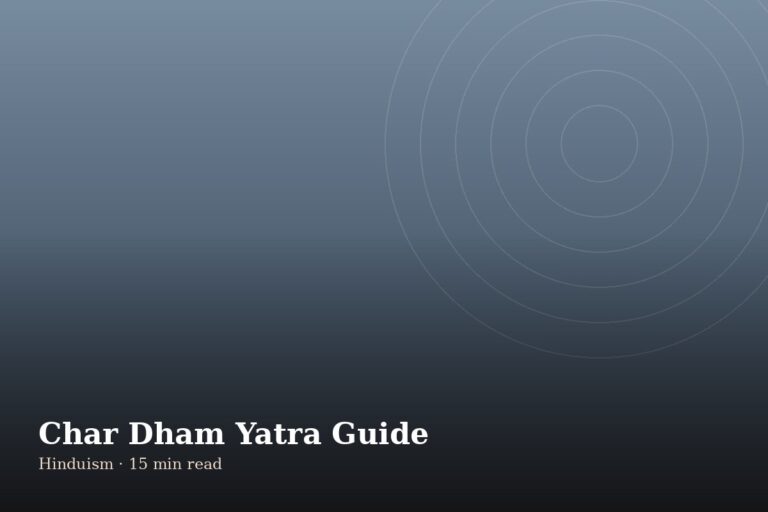 Read more about the article Char Dham Yatra: Full Planning Guide for International Visitors